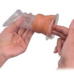 Modelo de entrenamiento para un condón para mujeres