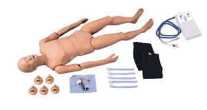Maniquí de adulto para resucitación cardiopulmonar con controlad