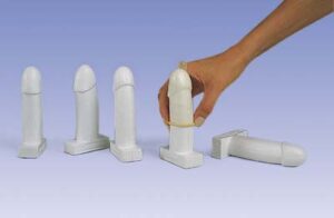 Modelos de condón para enseñanza