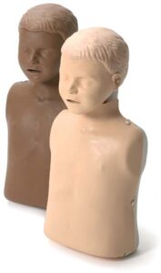 Maniquí RCP Little Junior con bolsa de transporte, de piel clara