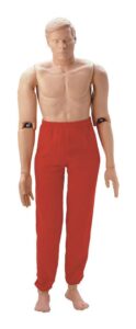 Maniquí de 182 cm/66 kg para salvamento