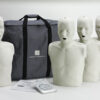 Maniquis profesional para entrenamiento adulto RCP-DAE con monit
