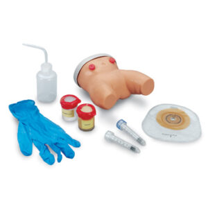 Simulador de ostomía infantil